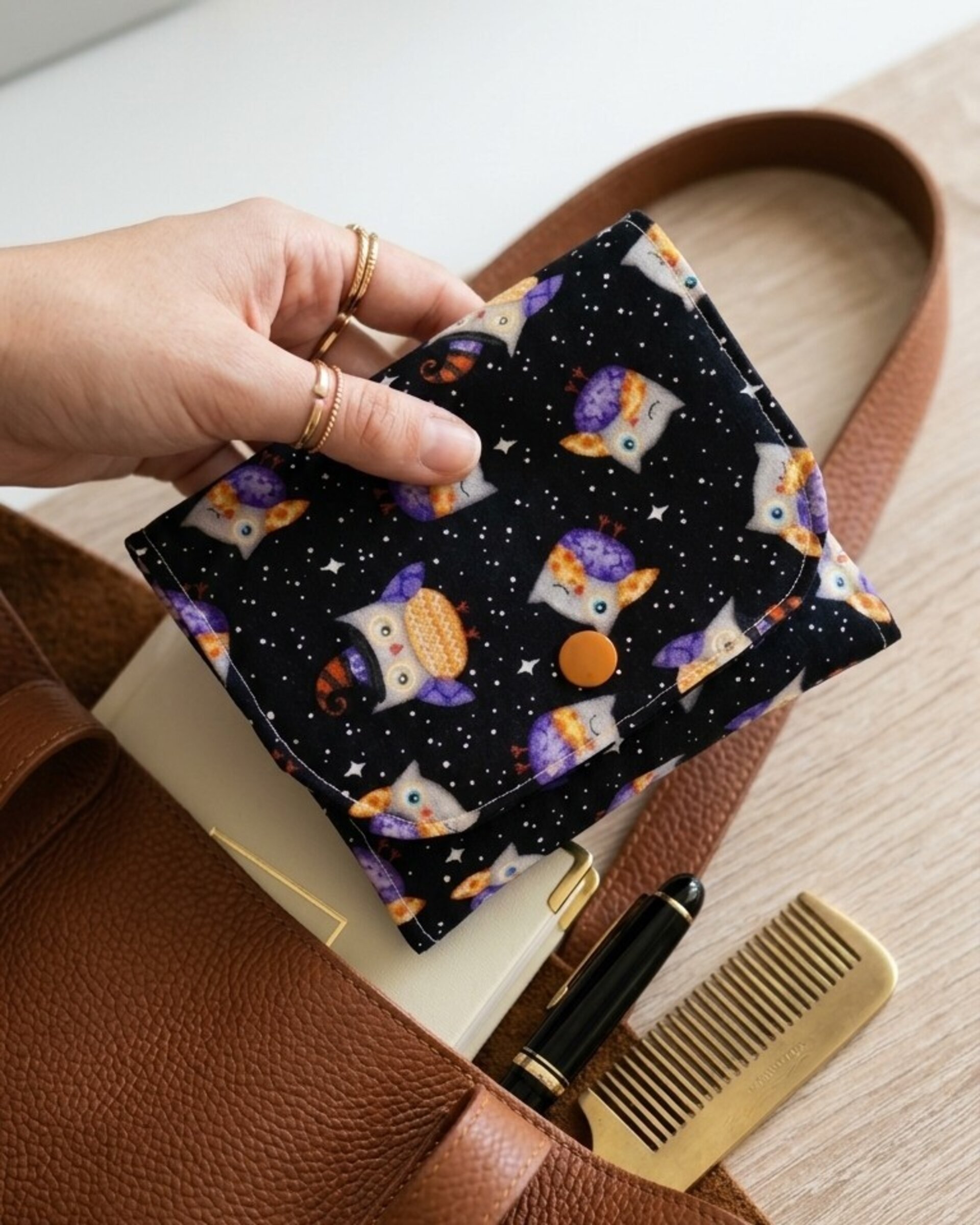 Neceser íntimo - estampado Buhos - 2