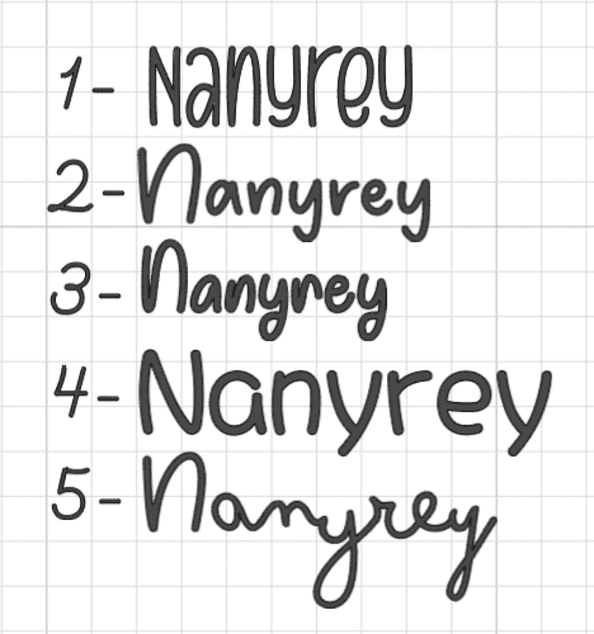 Nombre personalizado - 2